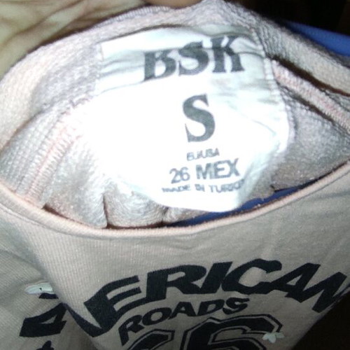 soft pink hoodie small