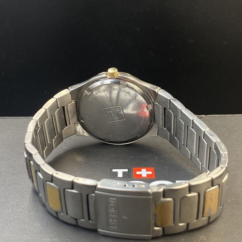Tissot PRX P580 men's watch like new, two-tone black dial