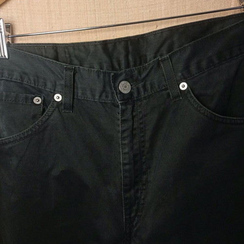 Дънки Levi's vintage като ново, модел 521, размер 34x30, черни