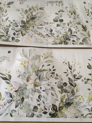 Wall stickers leaves new, complete set