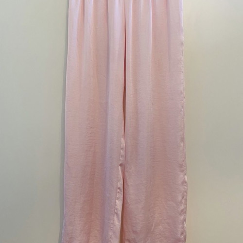 Glow Satin Pants Pink New Small