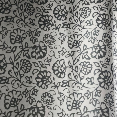 IKEA Mjolkort curtains 2 panels like new, floral blue white