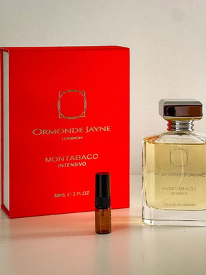 Ormonde Jayne Montabaco Intensivo Eau de Parfum 2ml καινούργιο μεταγγισμένο