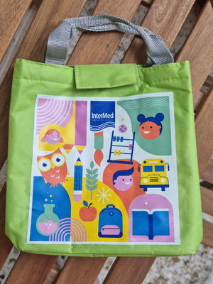Intermed Lunch Bag New, Light Green 22x22x14cm