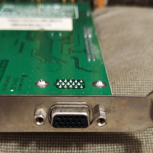 ATI 3D Rage IIC AGP graphics card like new
