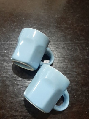 Coffee cups small, like new, set of 2