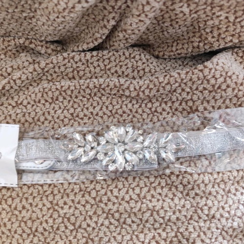 Children's silver princess belt new