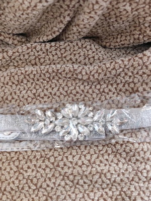 Children's silver princess belt new