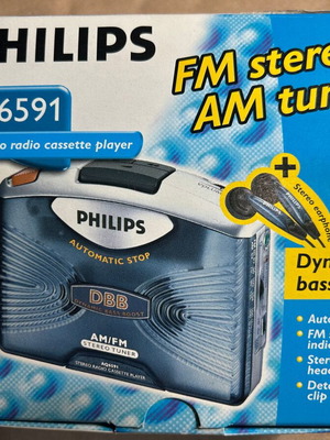 Ραδιοκασετόφωνο Walkman Philips AQ6591 καινούργιο λειτουργικό