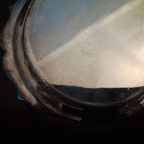 Mini dish with lid like new, diameter 12.5 cm