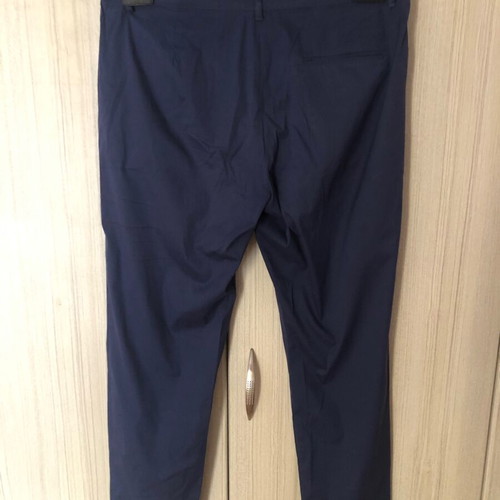 Iblues Blue Navy Cotton Straight Pants M/L Like New