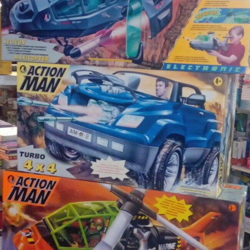 Action Man toy set new, pack of three