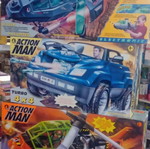 Action Man toy set new, pack of three