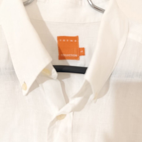 Linen shirt white size L like new