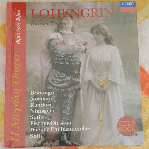 Lohengrin CD-Book by Richard Wagner new, classical