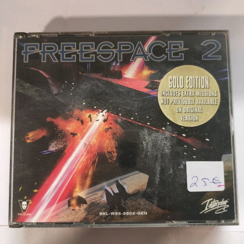 Pc game Freespace 2 golden edition used with extra missions