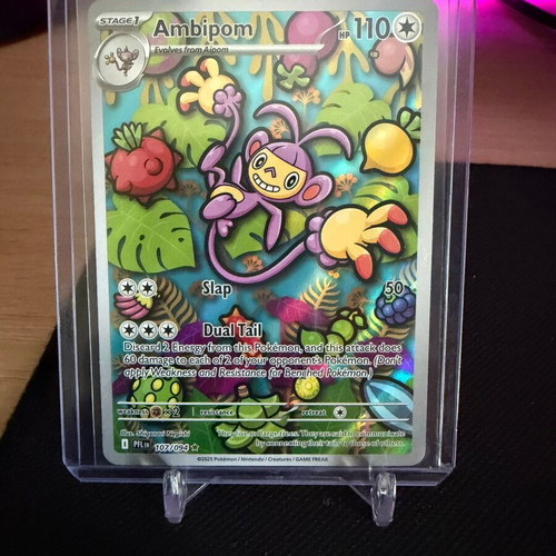 Pokemon TCG Phantasmal Flames Ambipom card like new