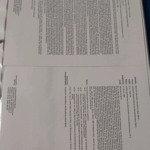 Άλμπουμ με κρίκους 33 διαφάνειες με γερμανικά ΕΤΒ σαν καινούργιο