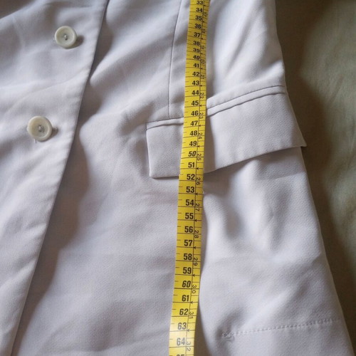 Stefi Cappeli short-sleeve women's jacket medium, like new, light gray
