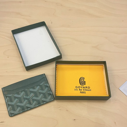 Goyard wallet new, green, A To Z Greek