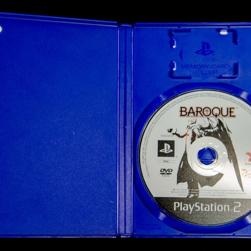 Baroque PlayStation 2 game like new, original disc and case