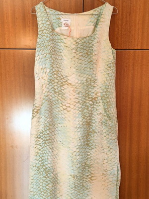 Laurel by Max Mara midi dress like new, multicolor, size 40