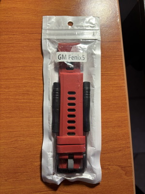 Λουράκια για smartwatch Garmin fēnix5 καινούργια, πακέτο 3
