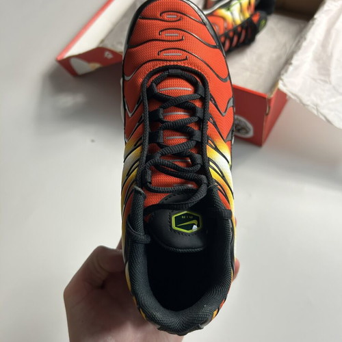 Nike Air Max Plus sneakers brand new, Sunset Orange Yellow, size 38