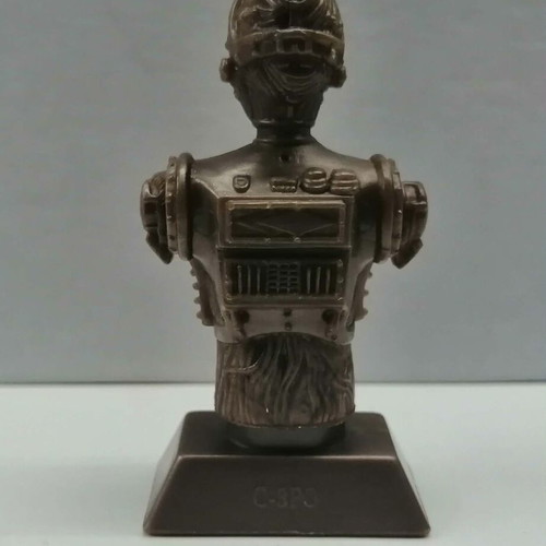 Star Wars Gold Plastic Mini Statue C-3PO Episode I like new