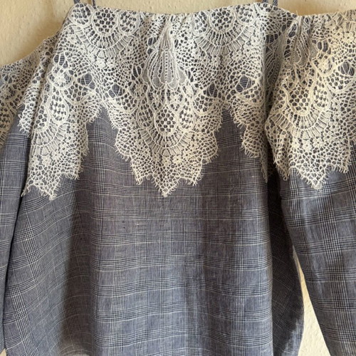 Zara cotton top like new, summer, size M