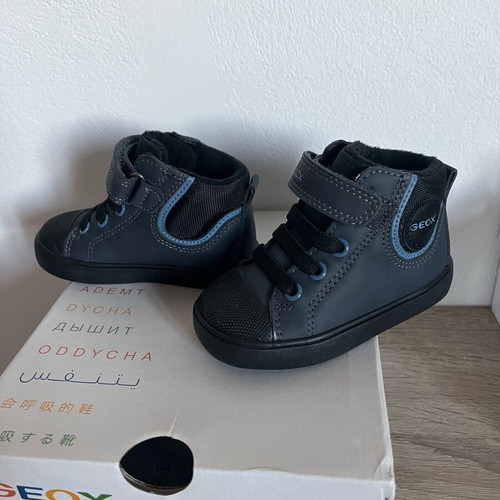 Geox Gisli boys' boots size 20 new black-blue