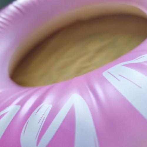 Inflatable donut ring float, 90cm