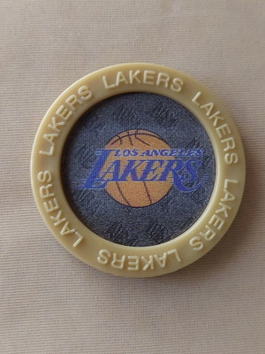 Los Angeles Lakers collectible plastic item from the '90s