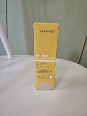 Pharmasept Heliodor Face Tinted Sun Cream SPF50 and SPF30 new