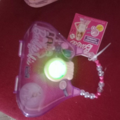 Barbie set of 2 children's bags like new, fabric and plastic with light