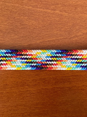 Apple Braided Solo Loop Pride Edition μέγεθος 5 λουράκι ρολογιού