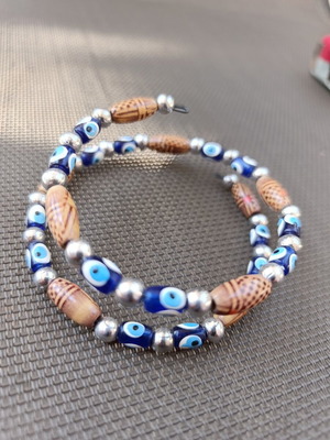 Ethnic spiral bracelet