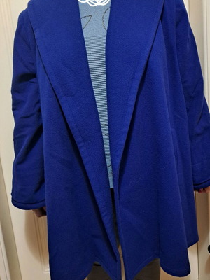 Coat used blue and pink, size XL