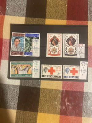 Stamps 4 mint rows valued at 23 euros