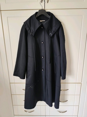 Paul Christophe trench coat like new, black, size L-XL
