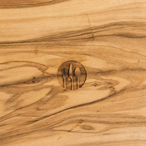 Cutting and Serving Board authentic, new, olive wood 43x22cm