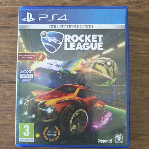 Rocket League Collector's Edition PS4 like new with Concept Art Print