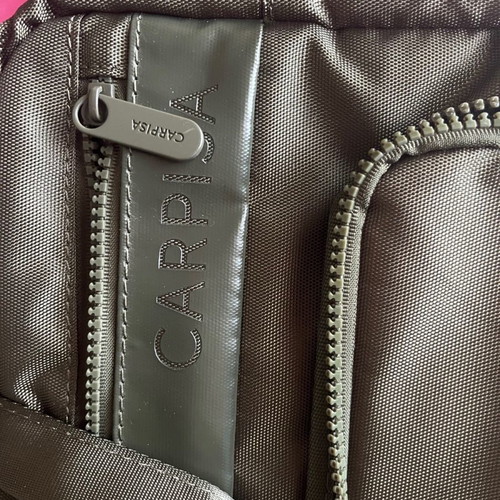 Carpisa professional briefcase bag olive color