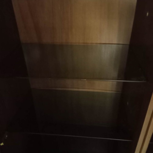 Showcase furniture with lighting like new, 3 pieces