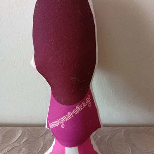 Cloth doll like new, 23 cm height