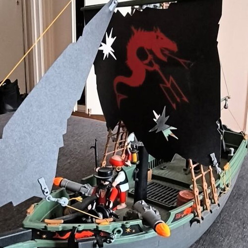 Pirate schooner new from 2014 with navigation system