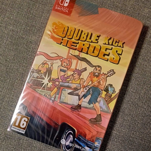 Double Kick Heroes Steelbook Edition Nintendo Switch new