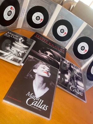 Maria Callas Rare Collection 4CD Box Set and Limited Edition Books CDs like new