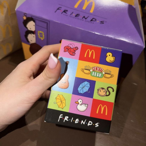 McDonald’s x Friends Ross figure new, sealed box