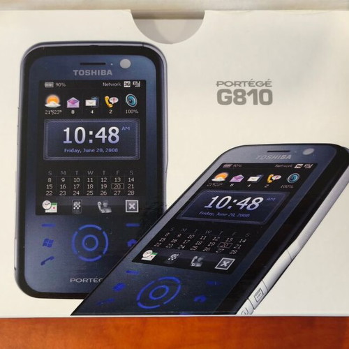 Toshiba Portege G810 телефон нов, черен, 3 MP камера